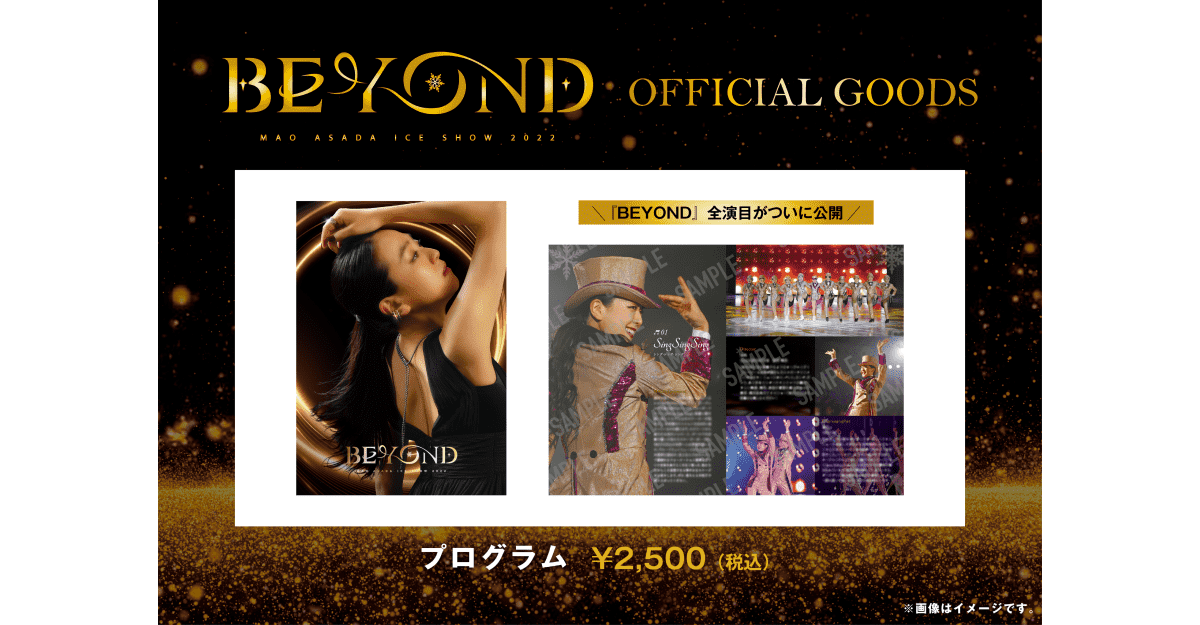 売れ筋商品 浅田真央アイスショーBEYOND千秋楽公演パンフレット 東京都